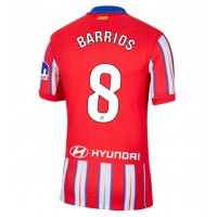 Dres Atletico Madrid Pablo Barrios #8 Domaci 2024-25 Kratak Rukav